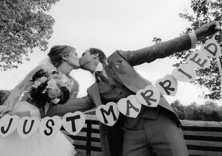 Girlanda JUST MARRIED