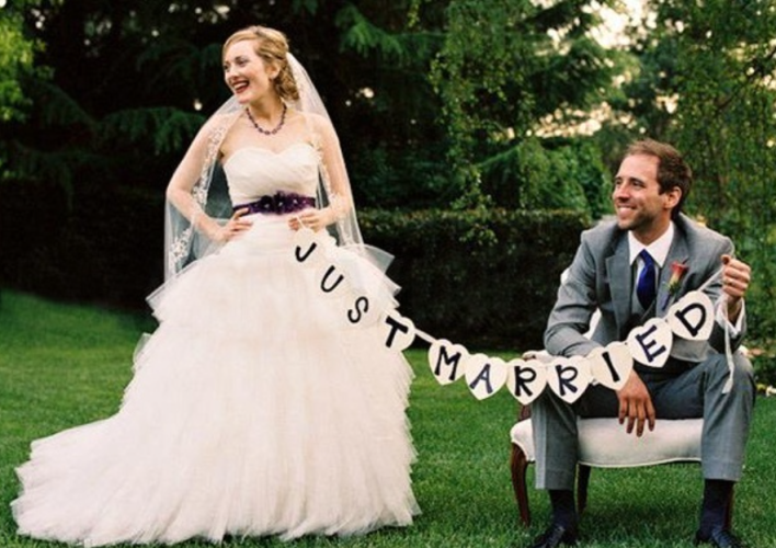 Girlanda JUST MARRIED